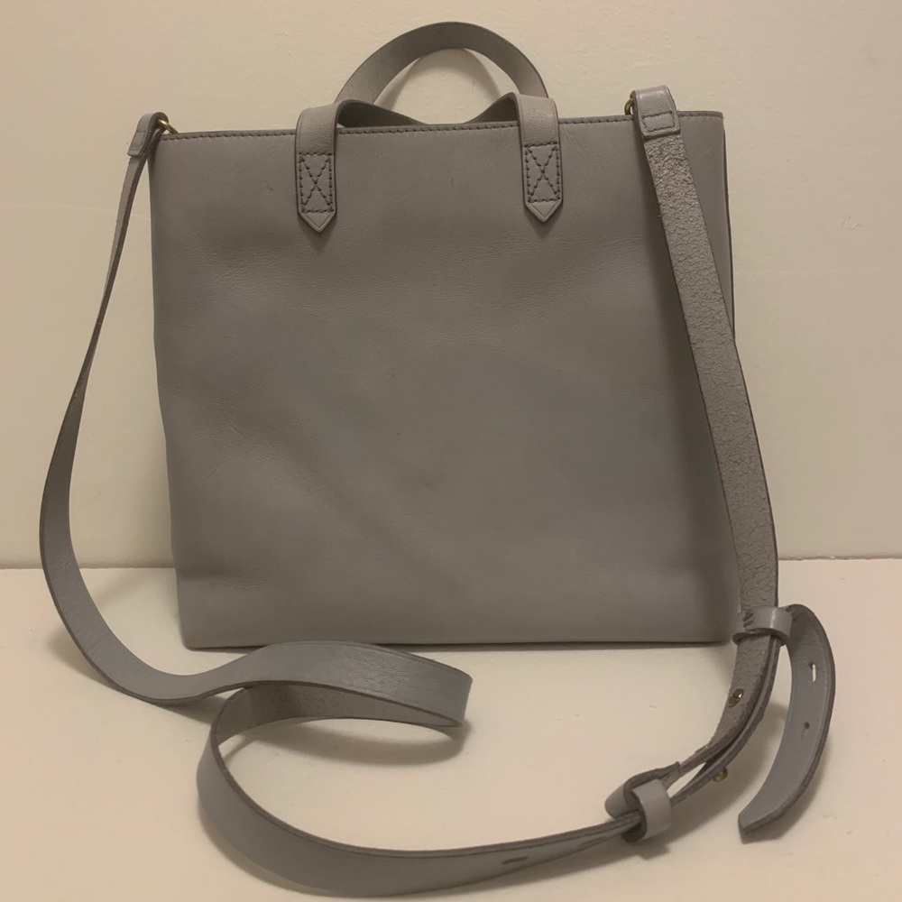 Madewell Zip-Top Transport Crossbody - Craft Blue